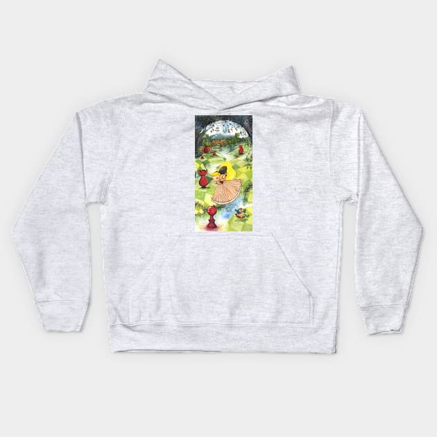 Alice 4 Kids Hoodie by Alina Chau